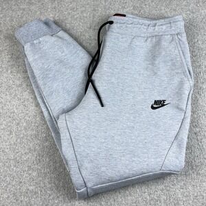Nike Sweatpants Mens Medium Tech Fleece Blue Joggers Slim Taper Pants805162-023